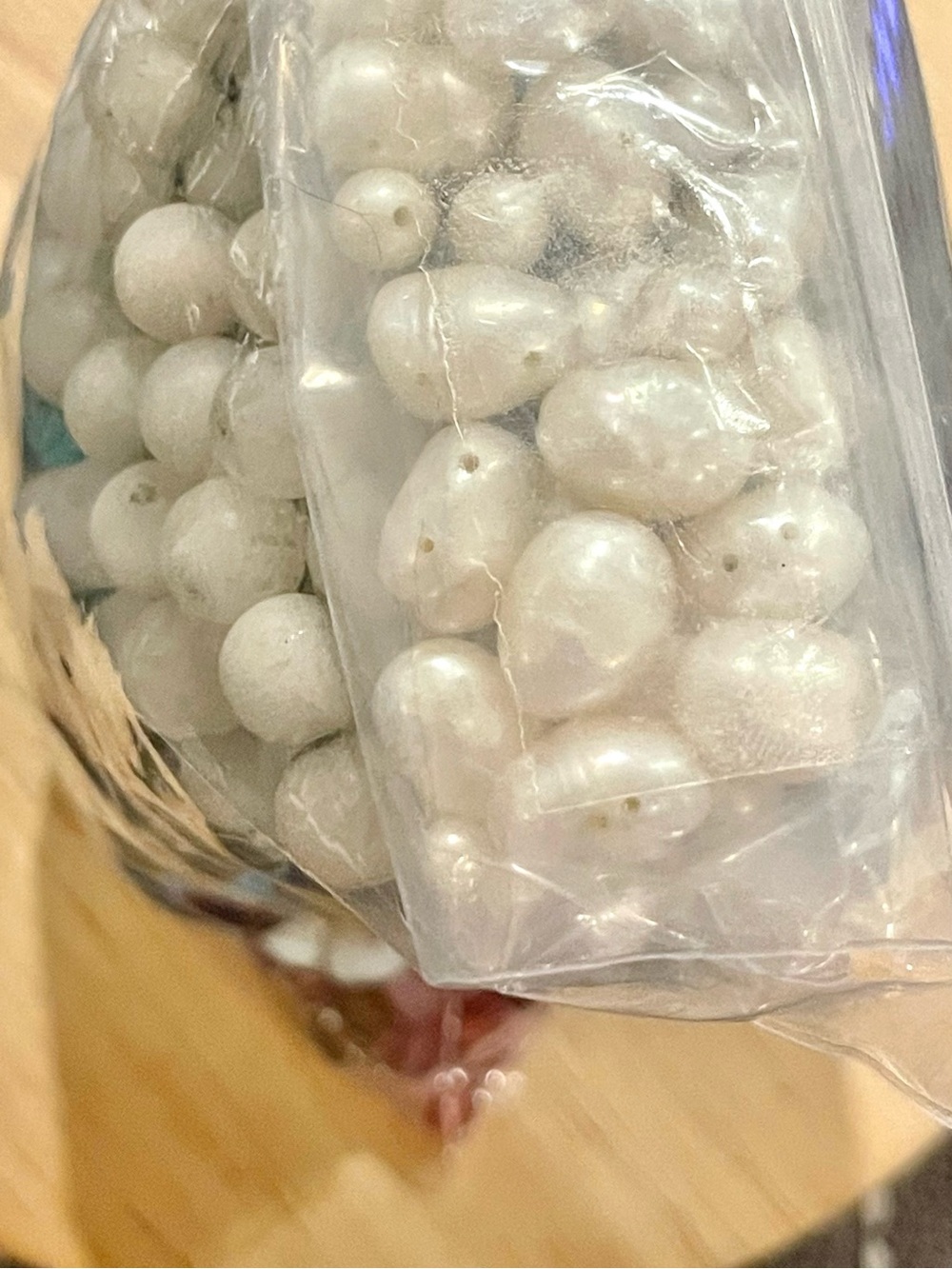 🌑BULK One Pound Estate Collection Craft Glass Beads Mix for DIY🌑 - Picture 5 of 6